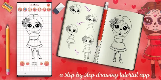 Learn To Draw Chibi Cute Girls