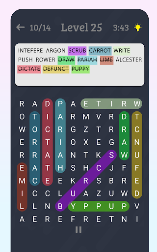 Word Search Puzzle - Free Word Game and Word fun screenshots 9