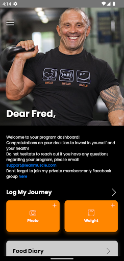 Android application Lean Muscle screenshort
