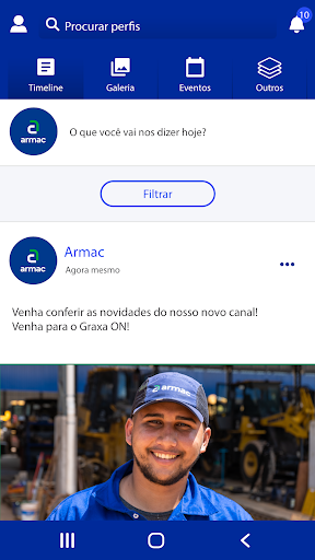 Android application GraxaON – Armac screenshort