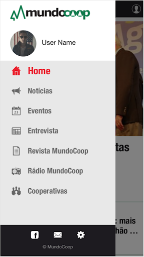 Android application MundoCoop screenshort