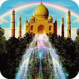 Fountain Taj Mahal LWP icon