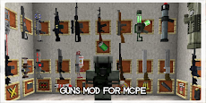 Gun mod for Minecraft. Guns weapons MCPE modsのおすすめ画像1