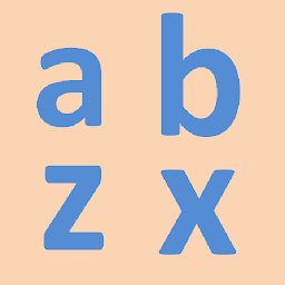 图标图片“Indonesian alphabet for studen”