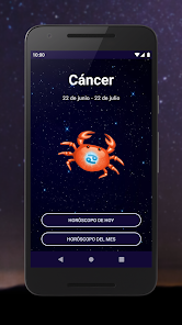 Captura 1 Horóscopo Cáncer & Astrología android