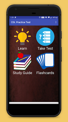 Android application CDL Practice Test screenshort
