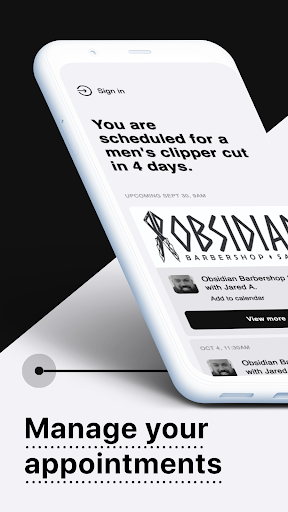 Obsidian Barbershop & Salon Screen 2