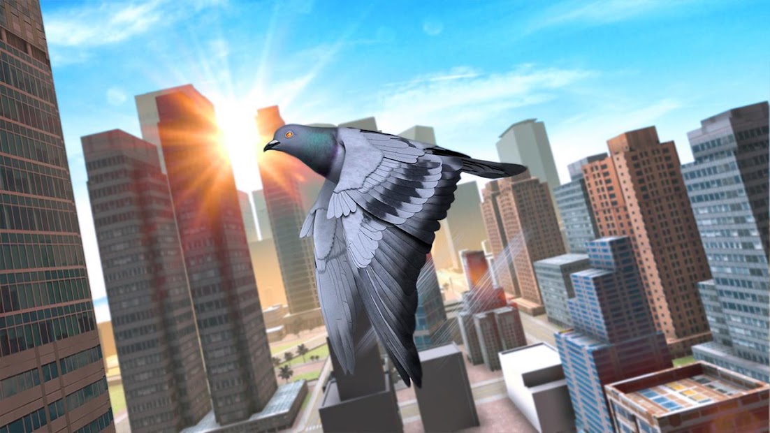 Screenshot 14 Wild Pigeon Birds Simulator 3D android
