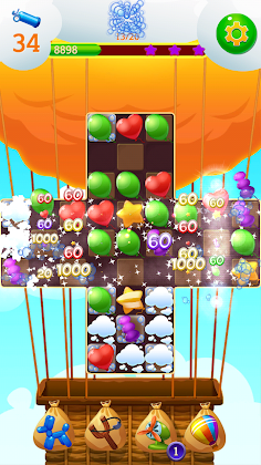 Balloon Match 3: Paradise Pop - Screenshot 2