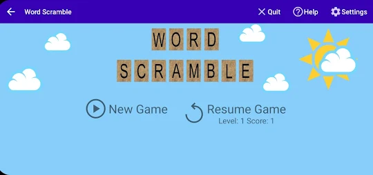 Word Scramble Offline Game