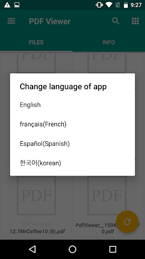 PDF Reader/Viewer Screen 3