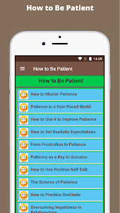 How to Be Patient