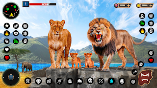 Lion Simulator Animal Games 3d - Screenshot 3