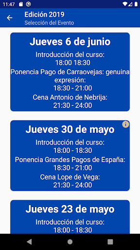 Cata y Maridaje (UAH) Screen 2