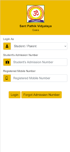Android application Sant Pathik Vidyalaya screenshort