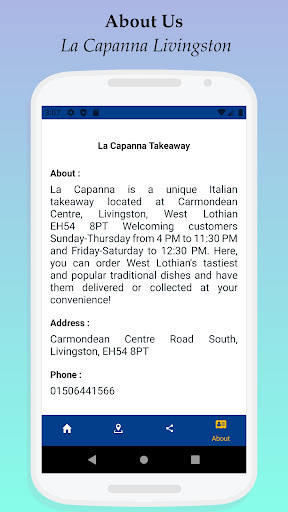 La Capanna Livingston Screen 3