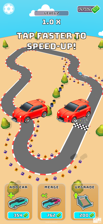 #4. Idle Racetrack (Android) 게시자: Gameloops