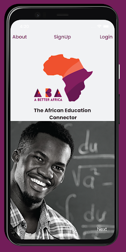 Android application A Better Africa screenshort