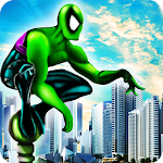 Cover Image of Descargar Power Amazing Frog Spider Rope Fight 1.7 APK