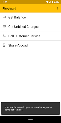 PHostpaid Screen 2