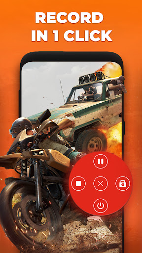 Android application Screen Recorder: Facecam&audio screenshort