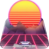 Retro Game Sunset Live WP icon