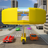 Futuristic Gyroscopic Bus City Driving icon