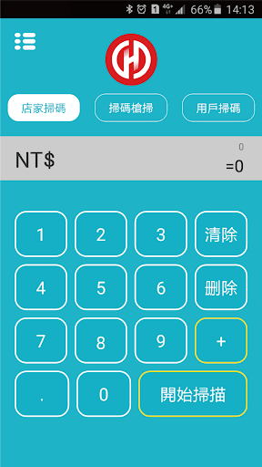 Android application 華南收銀平台 screenshort