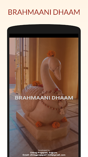 Android application Brahmani Mata Mandir - Sunvala screenshort