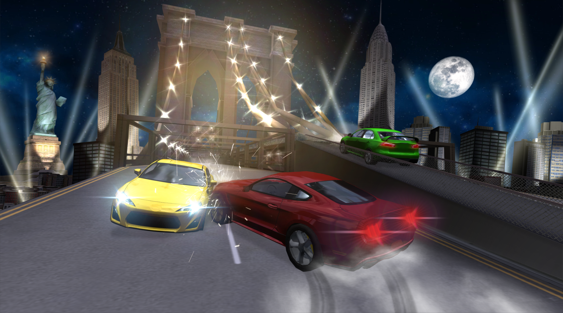 Android application Car Driving Simulator: NY screenshort