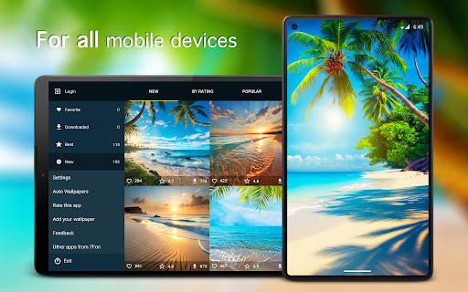 Screenshot of Beach Wallpapers 4K
