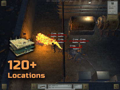 Captura de pantalla de Atom RPG