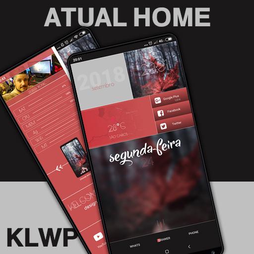 Klwp ATUAL Header - AppWisp.com