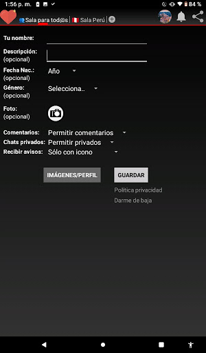 Chat Amor Perú 2021