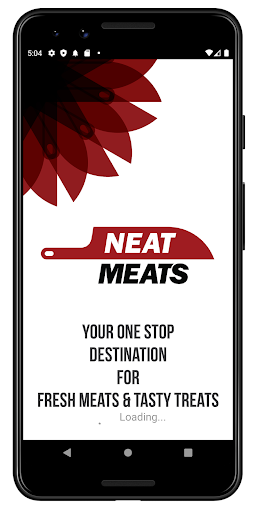 Android application NeatMeats screenshort