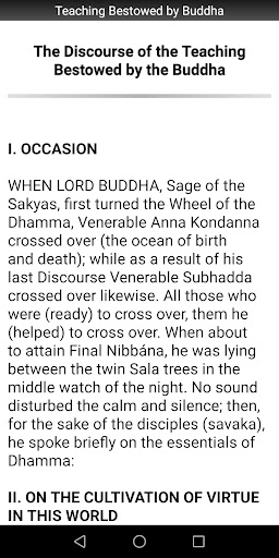 Teaching Bestowed by Buddha Screen 2