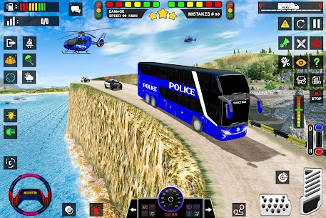 Polizeibus-Fahrspiel apk indir 1