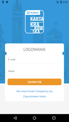 Android application Karta Krakowska screenshort