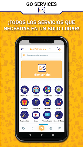 Android application GoServices Clients screenshort