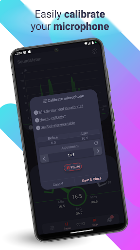 Sound Meter Screen 2