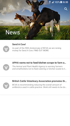 British Cattle Vet Association Screen 2
