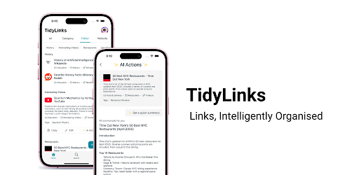 TidyLinks: AI Bookmark Manager