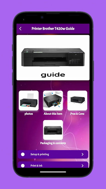 Printer Brother T420w Guide - 4 - (Android)