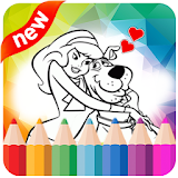Coloring Scooby Dooby Doo Game icon