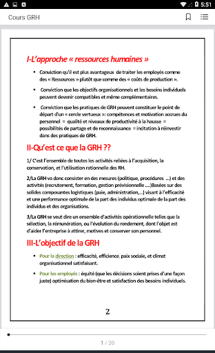 Android application GRH - Gestion des ressources h screenshort