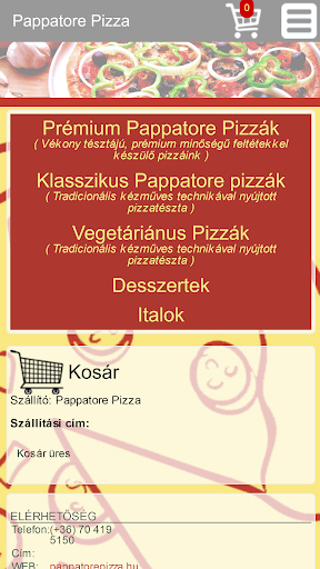 Pappatore Pizza Screen 2