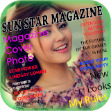 Magazine Cover Photo Frame icon