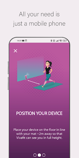 Screenshot of Vivafit: fitness dancing