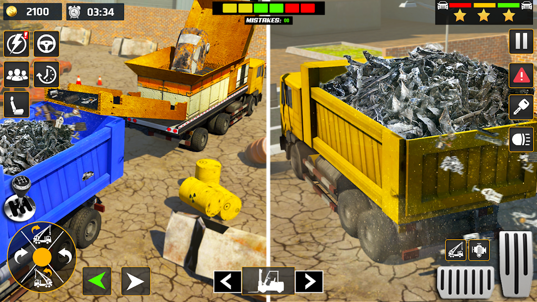 Car Crusher Excavator Games 3d banner