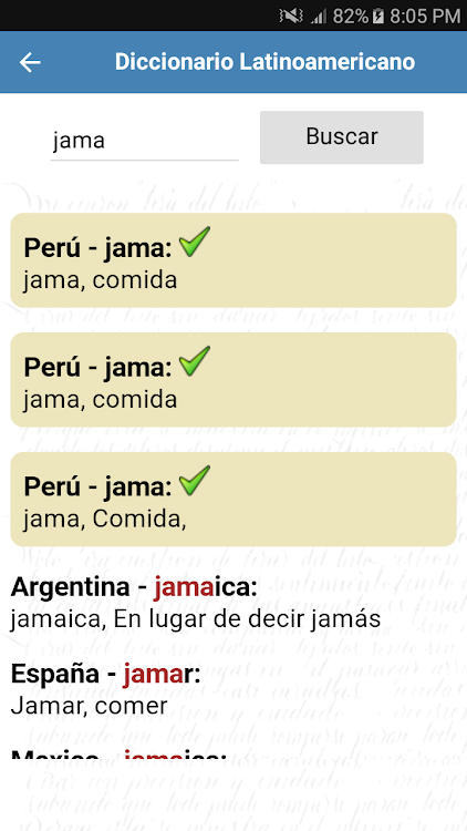 Diccionario Latinoamericano (J - 1.0.0 - (Android)